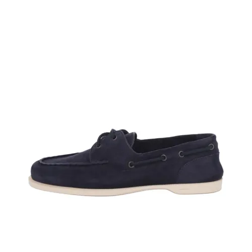 JOHN LOBB Мужская повседневная обувь, низкий топ, синий, мужской