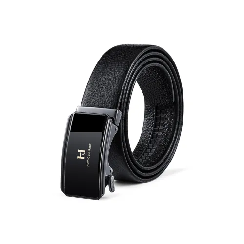 HLA Ремни из натуральной коровьей кожи мужской 3,5 см