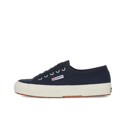 SUPERGA 2750 Cotu Устойчивые к истиранию Низкие Кроссовки для скейтбординга Унисекс Синие