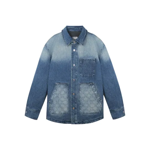 KARL LAGERFELD / Karl Lagerfeld Jeans Синий Мужской Рубашки