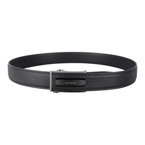 VAUSERDY Ремни из лощеной коровьей кожи мужские 3,5 см