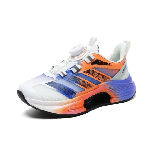 Binary Slip-Resistant Abrasion-Resistant Breathable Lightweight Cushioned Running Shoes for Kids