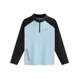 Нефритовая бусина синего цвета -3