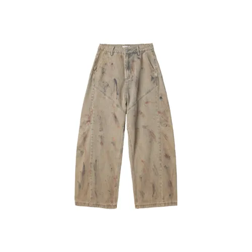 EVBD Хаки Унисекс Джинсы