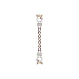 Розово-золотой ремень