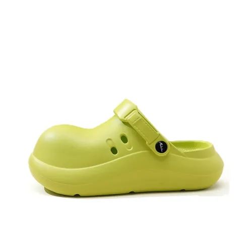 Mulinsen EVA Устойчивые к истиранию Домашние тапочки Женские Лаймово-зеленый