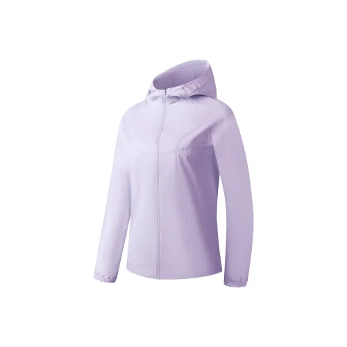 QIAODAN Куртки Пальто Женские Фиолетовый Монэ