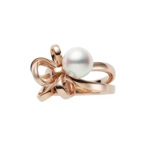 MIKIMOTO Кольца с золотым покрытием унисекс золото