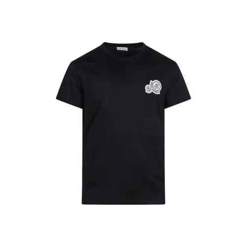 MONCLER Мужские черные T-рубашки