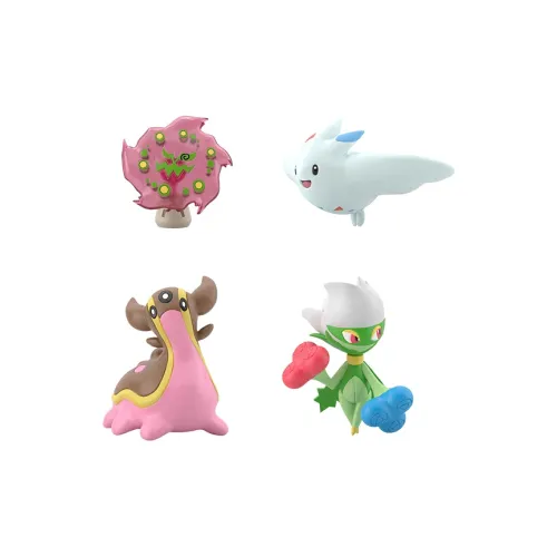 BANDAI Pokémon SCALE WORLD Mystery Регион Розерад Сиэлео Флорагато ПокэОснова Масштабные Фигурки