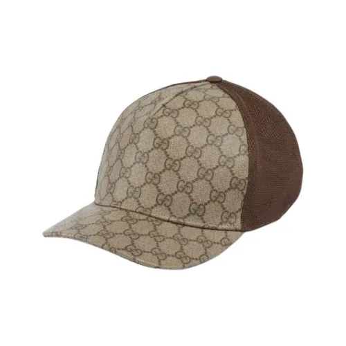 GUCCI 2023 Осенне-зимняя коллекция Полиэстер Кепки Унисекс Коричневый
