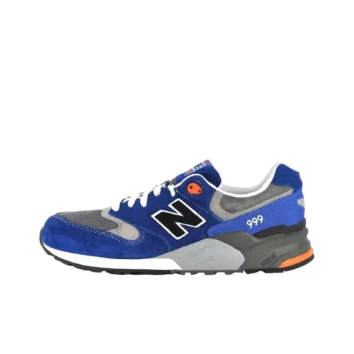 New Balance NB 999 Устойчивый к истиранию Низкий Топ Повседневная обувь Унисекс Синий