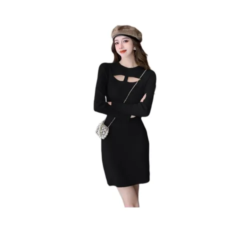 ZCDECO Длинное платье с длинными рукавами женское