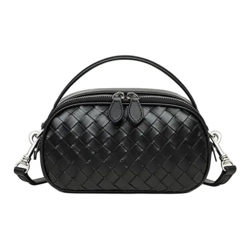 MILLIE'S Сумка через плечо из коровьей кожи стандартная женская черная кремовый абрикос