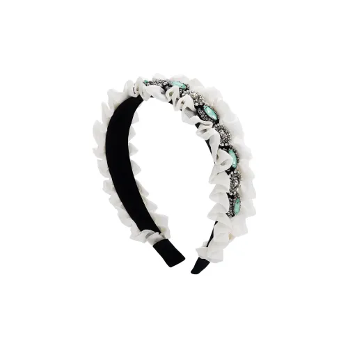 ROYALSASA Шелковый шифон Ободки для волос Женские