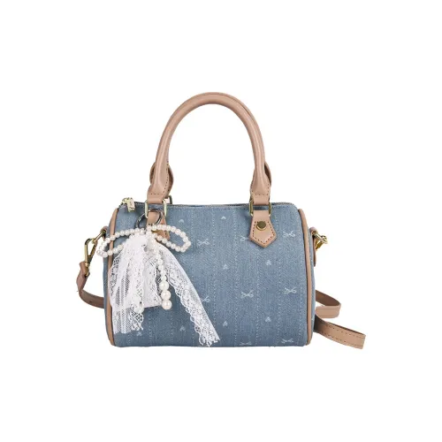 YTARA Denim Bag Women's Sky Blue