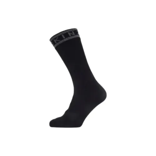 SEALSKINZ 1 пачка Черный Серый Мужской MID Носки до икры