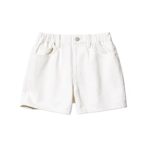 UNIQLO SS25 Шорты Дети 3-7 лет 01 Айвори