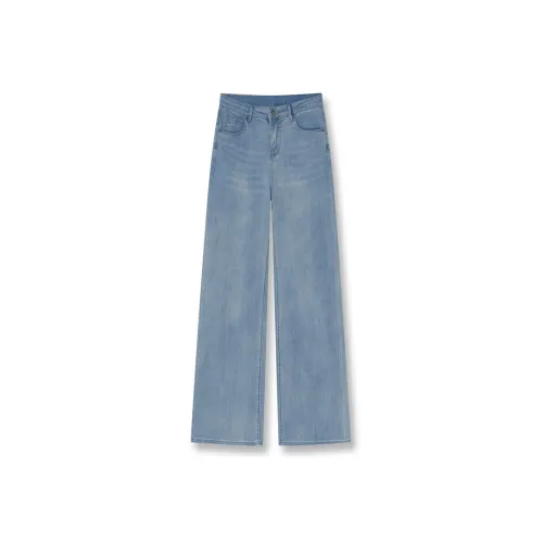 SEVEN FOR ALL MANKIND Женские джинсы синие