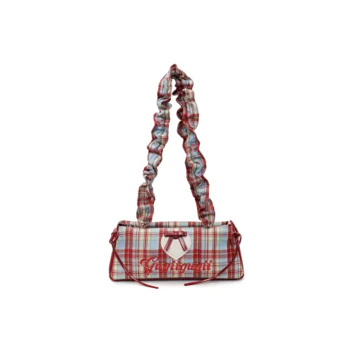 Miss Angel Ткань Сумка через плечо Стандартная Женская Красная Синяя