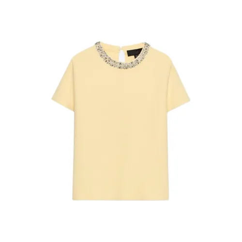 ZARA Светло-желтый Женская Трикотажная Одежда