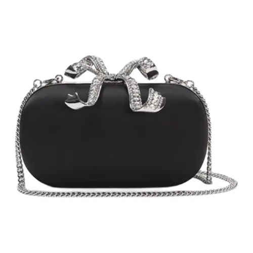 Self Portrait Polyester Clutch Mini Women's Black