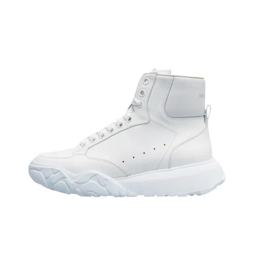 Alexander McQueen Court Trainer High Топ Повседневная обувь Мужская Белая