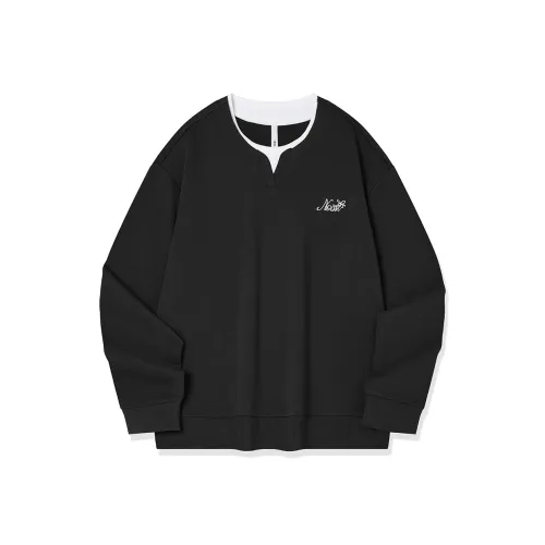 QIAODAN Толстовка Женская Черная Jordan Белая