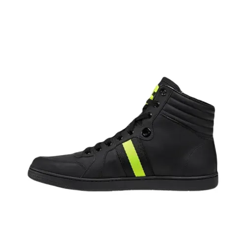 GUCCI Viaggio High Топ Скейтборд Кроссовки Мужские Черные