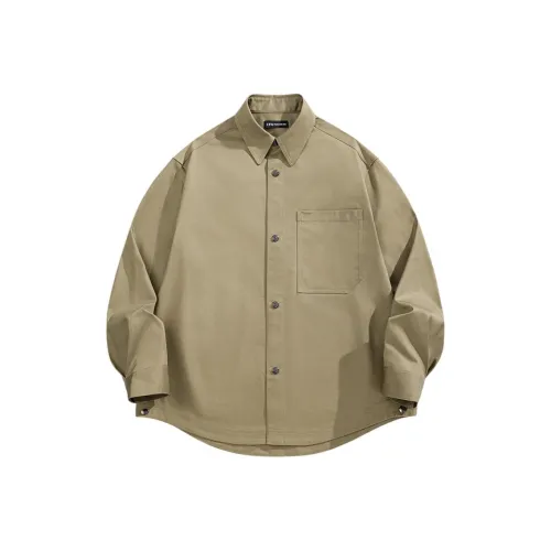 PEACEBIRD MEN Широкий крой Верхняя одежда Рубашка Мужская