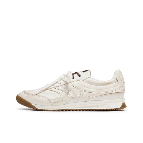 Champion Casual Low Top Молочно-белый/Шишечно-коричневый Женский