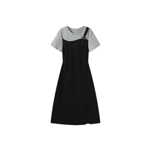 Meanalot Короткий рукав Платье Женское