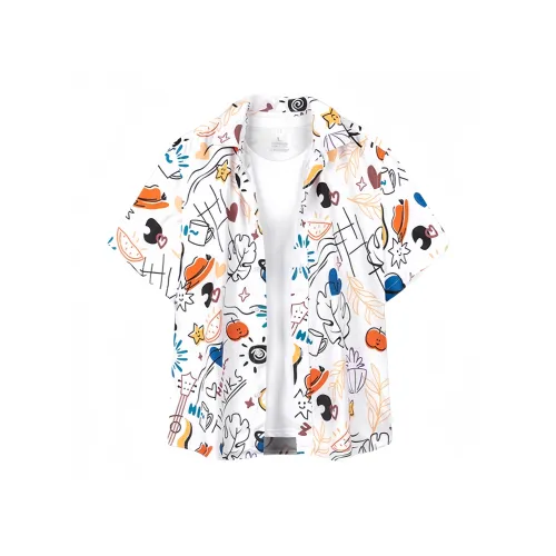 BANKONGSHAN Белая унисекс рубашка