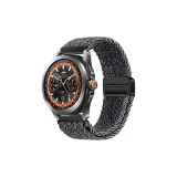 Чёрный графитовый, трикотажные ткани, нейлон, новинка, магнитная застёжка, ремень