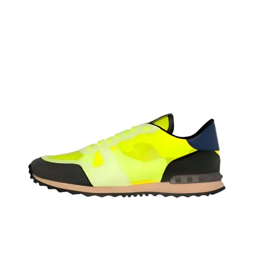 Valentino Rockrunner Повседневный Низкий Топ Неоново-Желтый Мужской