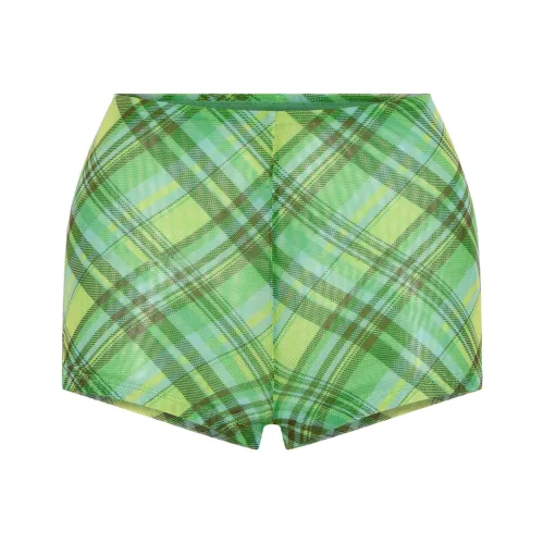 WHITE FOX FOREVER Life Booty Citrus Check Повседневные шорты Женские