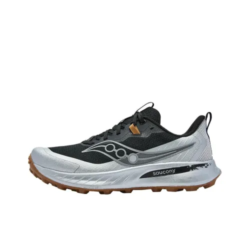 Saucony Peregrine Falcon 15 Беговые кроссовки Низкий Топ Черный Мужской