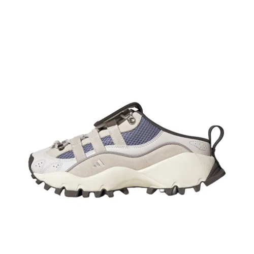 Adidas FOS SEEULATER MULE Устойчивый к истиранию Низкий Топ Casual Женский Светло-Серый