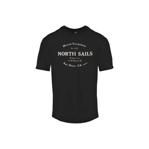 NORTHE SAILS Мужские черные T-рубашки