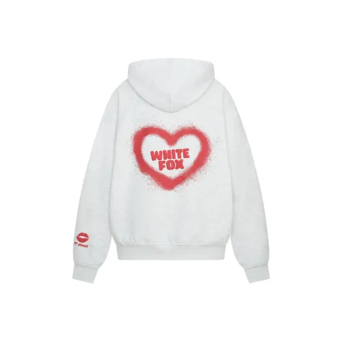 WHITE FOX OVERSIZED Толстовка Вишня Глазурь Свитшот Женские