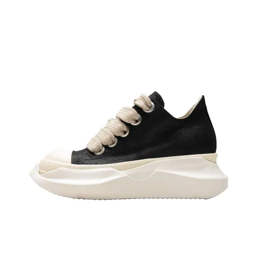 Rick Owens DRKSHDW Абстрактный Низкий Топ Повседневная Обувь Мужская Черная