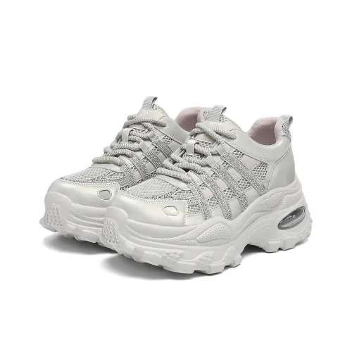 D Fuse SCANDINAVIA Устойчивые к истиранию Дышащие Увеличивающие Высоту Низкие Кеды Женские