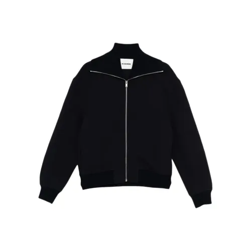 JIL SANDER Темно-синие Женские Куртки