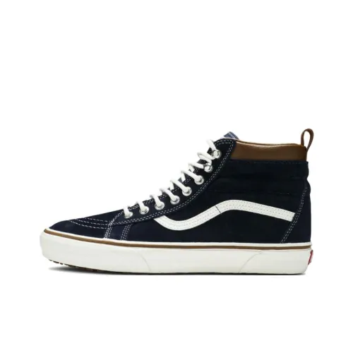 Vans Sk8 Hi Устойчивые к истиранию высокие кроссовки для скейтбординга Мужские Синие