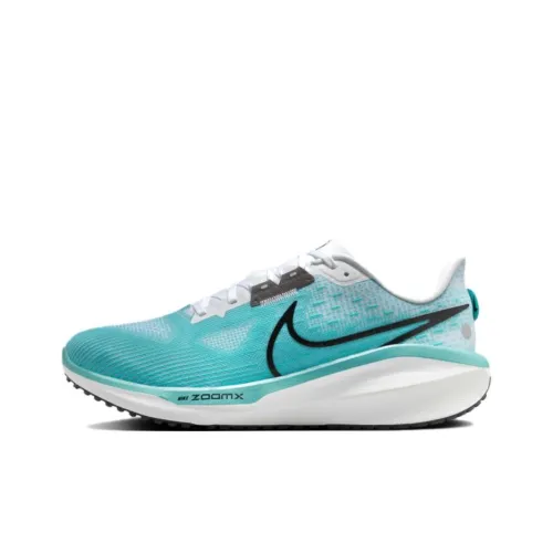 Nike Air Zoom Vomero 17 Амортизация и Дышащий Низкий Топ Беговые кроссовки Мужские Зеленые