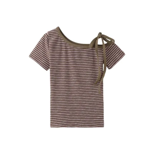 MIMOSA CHUR Лето Облегающий крой Похудение Корейский стиль Off Плечо UNIQUE Горячая девушка Топ Для Женских Женские