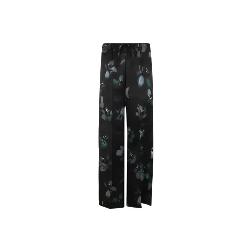 DRIES VAN NOTEN Черные Женские Повседневные Брюки