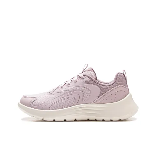 LINING Light Feather FW Беговые кроссовки Низкий топ Пыльно-фиолетовый/Чернильно-серый Фиолетовый Женские