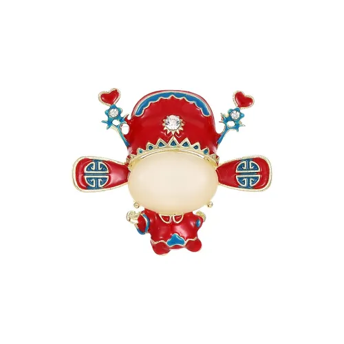 Фиолетовый медный мужской брелок