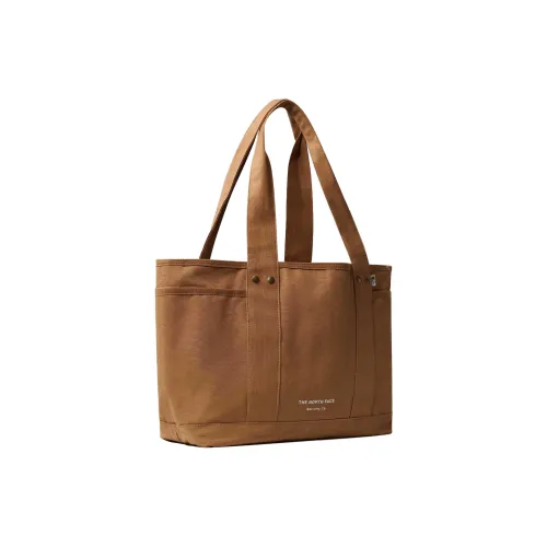 THE NORTH FACE Переработанный льняной хлопок Тоут Сумка Сумка для покупок Сумка через плечо Сумка унисекс коричневый